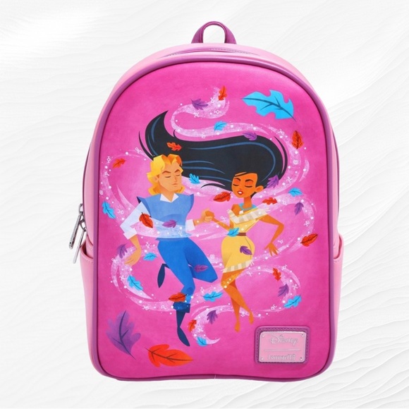 Loungefly Handbags - NWT Loungefly Disney Pocahontas Colors of the Wind Backpack